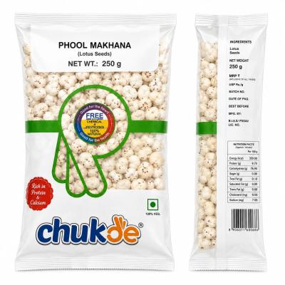 CHUKDE PHOOL MAKHANA LOTUS SEEDS - 250
